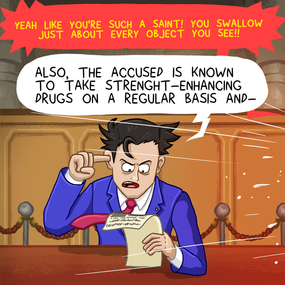 Ace Attorney Comic Studio - make comics & memes with Ace Attorney