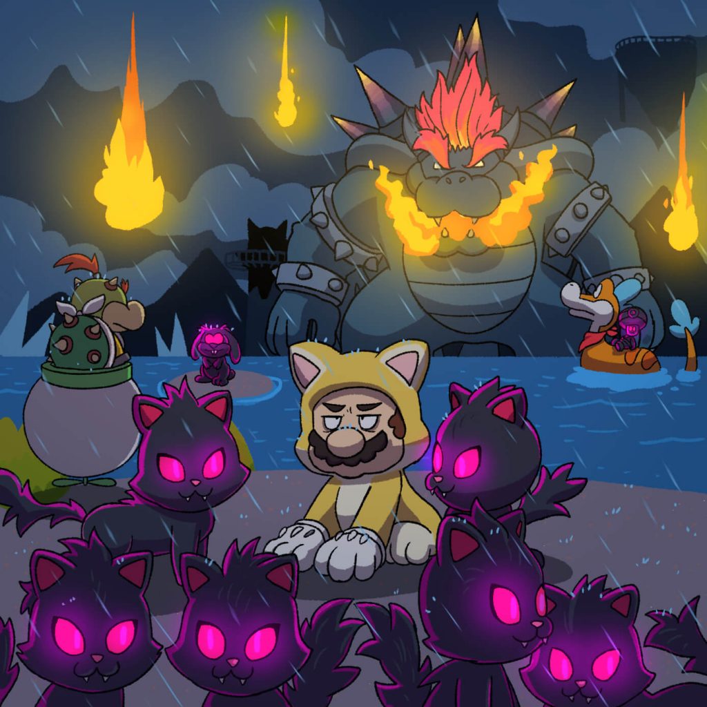 Bowser’s Fury in 6 pictures Wooden Plank Studios